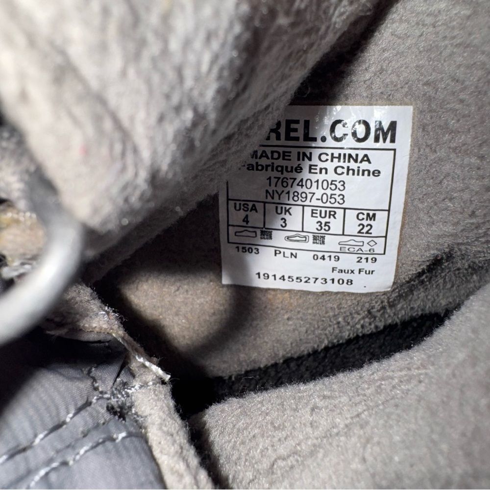 Sorry kids size 4 winter boots - Picture 7 of 7